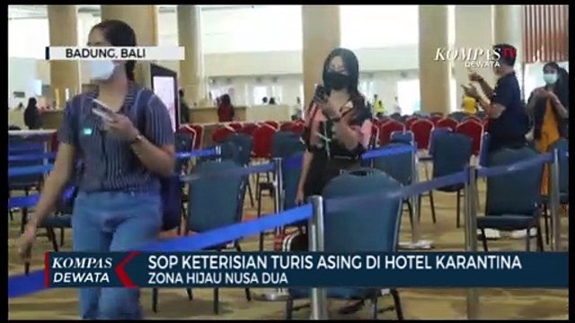 SOP Hotel Karantina Bagi Turis Asing
