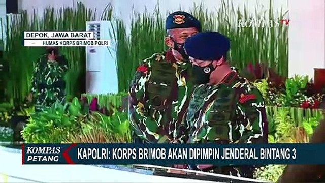 Kapolri Sebut Kepala Korps Brimob Bakal Diisi oleh Jenderal Bintang Tiga