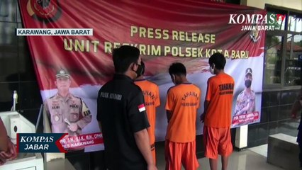 3 Begal Sadis Tak Berkutik Ditangkap di Kontrakan