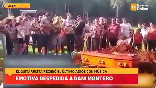 Emotiva despedida a Dani Montero