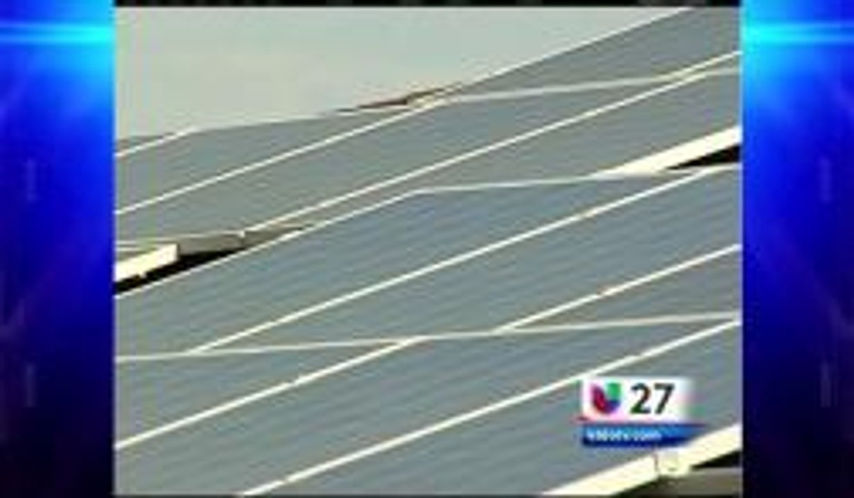 Sistema de Paneles Solares Ahorran Energia