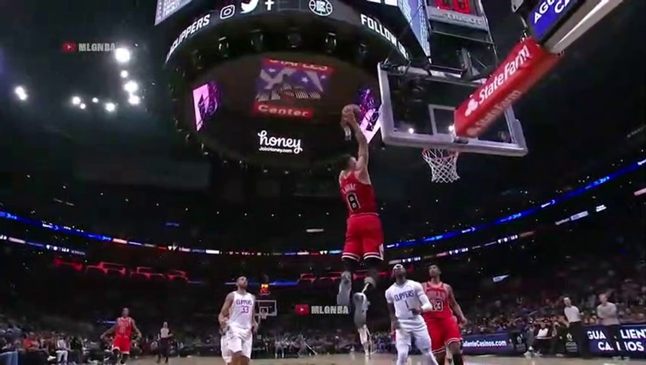 Alex Caruso and Zach LaVine teaming up for a hell of a highlight reel
