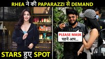 Rhea Unhappy With Photographers, Shraddha Tells Her Fan To Wear Mask,Alaya F Poses With Kids|Spotted
