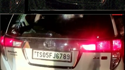 TRS workers throw eggs, stones at BJP leader's convoy in Telangana