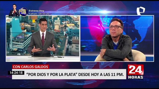 Carlos Galdós brinda más detalles sobre su nuevo programa Por Dios y Por la Plata