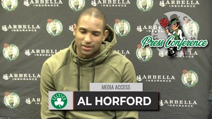 Al Horford on Jayson Tatum: "He's just so calm. He's never rattled" | Celtics vs Cavaliers 11-15
