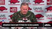 Arkansas Coach Sam Pittman on Facing No. 2 Alabama