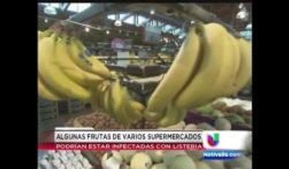 Algunas Frutas con bactería