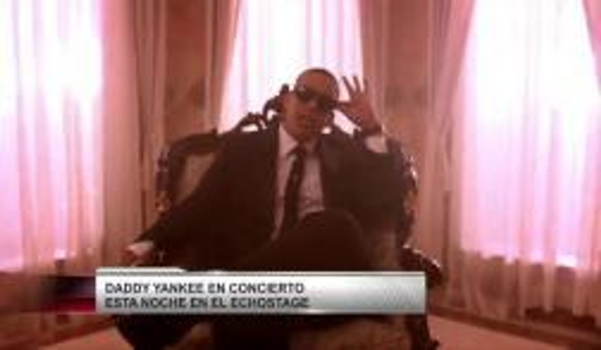 Daddy Yankee en concierto en el Echo Stage