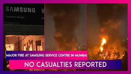 Mumbai: Major Fire Incident At Samsung Service Centre In Kanjurmarg, No Casualties Reported