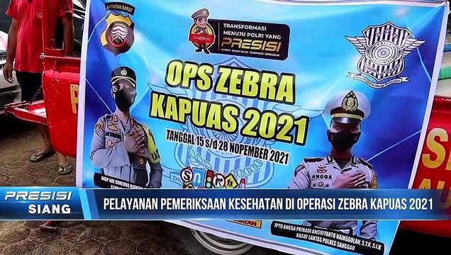 Operasi Zebra Kapuas 2021, Polres Sanggau Laksanakan Bansos ke Korban Banjir