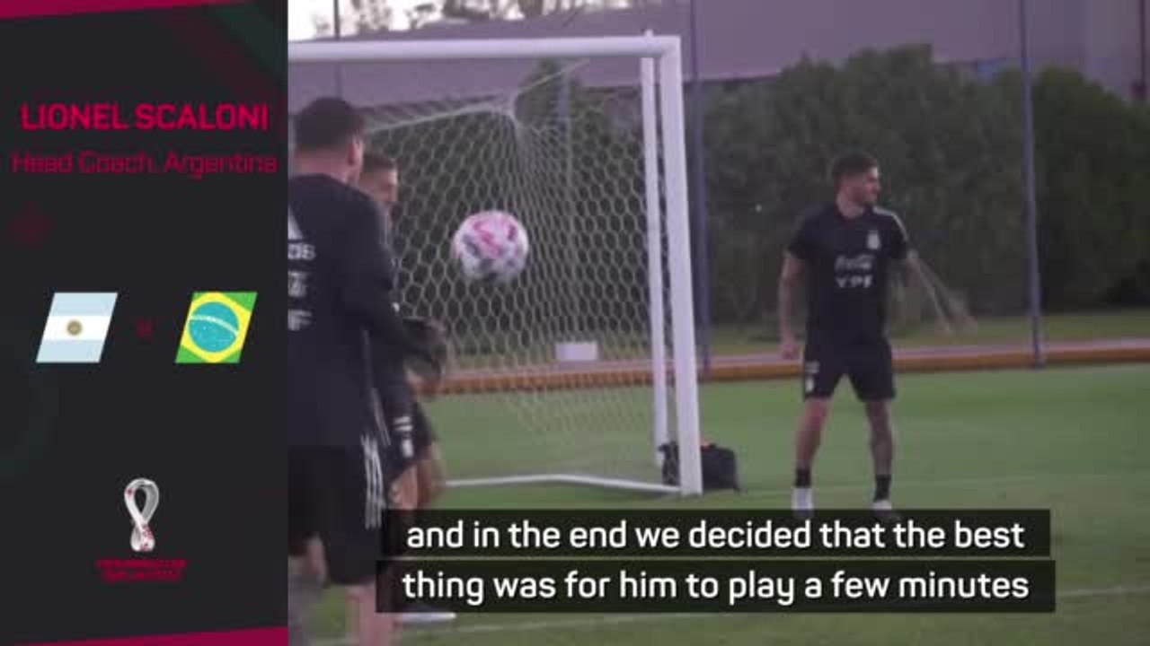 Messi fit to start in crunch qualifier against Brazil