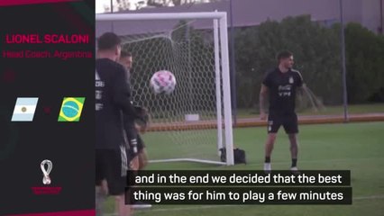 Messi fit to start in crunch qualifier against Brazil