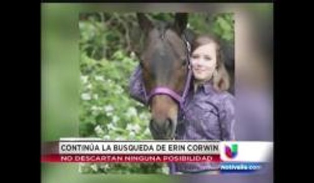 Surgen detalles por desaparición de Erin Corwin