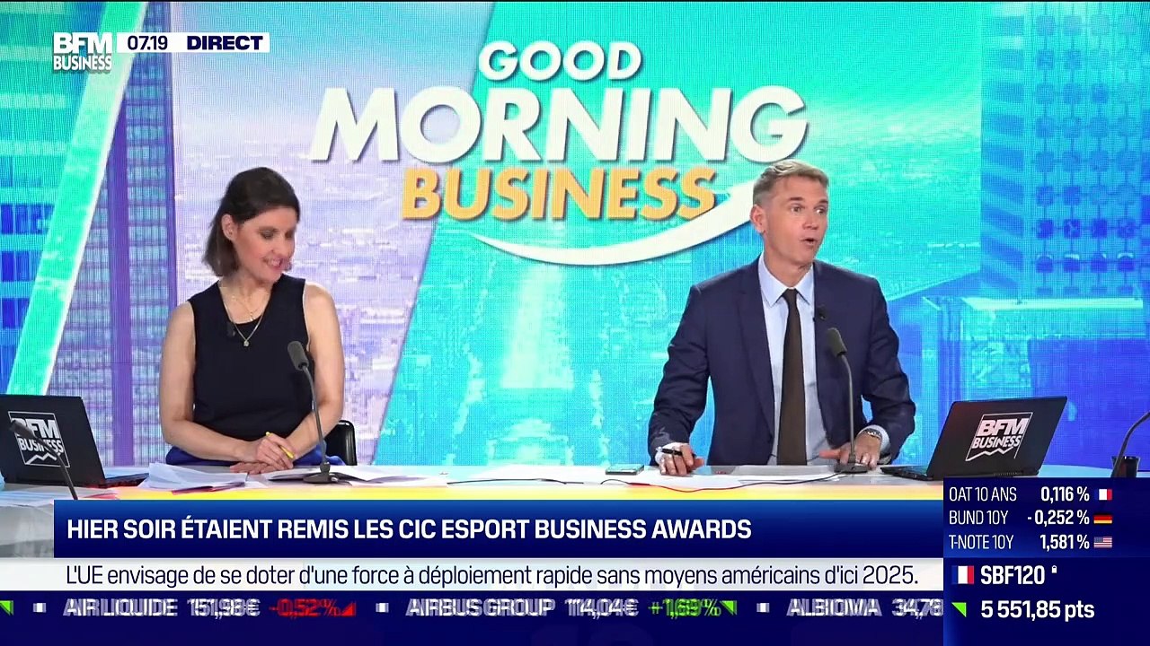 Claude Koestner (CIC): Le marché mondial de l'Esport estimé à 2,96 milliards d'euros d'ici 2022 - 16/11