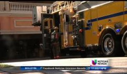 Investigan incendio en el hotel y casino Bellagio