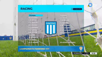 Futbol Femenino 2021: Boca Vs Racing