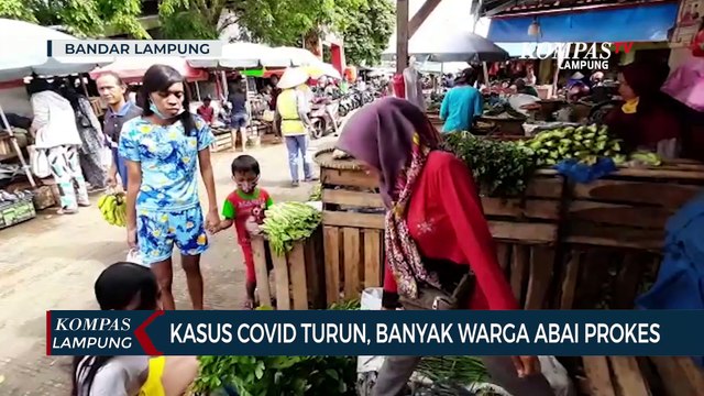 Kasus Covid-19 Turun, Banyak Warga Abai Prokes