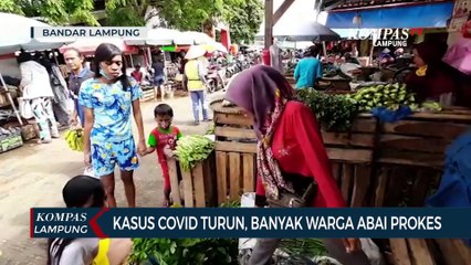 Kasus Covid-19 Turun, Banyak Warga Abai Prokes
