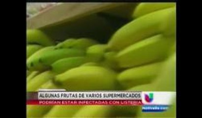 Frutas contaminadas en el Valle