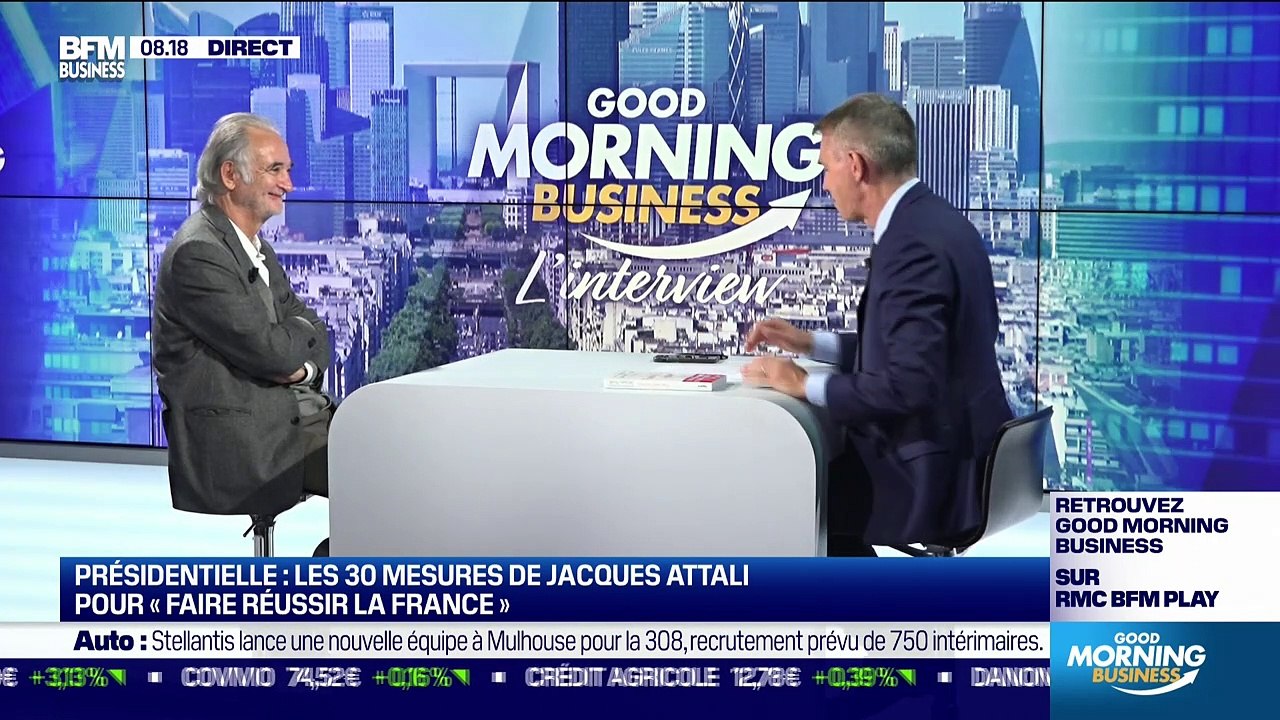 Jacques Attali (Ecrivain) : Présidentielle, les...
