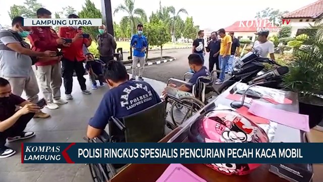 Polisi Ringkus Tersangka Pencurian Spesialis Pecah Kaca Mobil