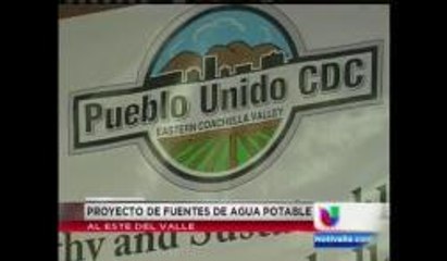 Proyecto de fuentes de agua potable para el valle de Coachella