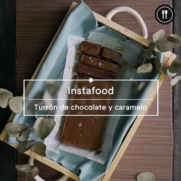 Cómo hacer turrón casero de chocolate y caramelo