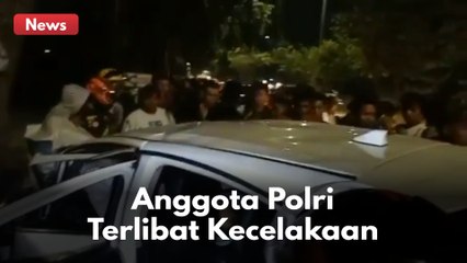 ANGGOTA POLRI MENINGGAL DUNIA USAI TERLIBAT KECELAKAAN !!