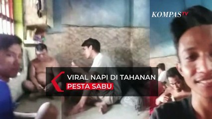 Viral! Narapidana Diduga Video Call dan Pesta Sabu di Sel Tahanan