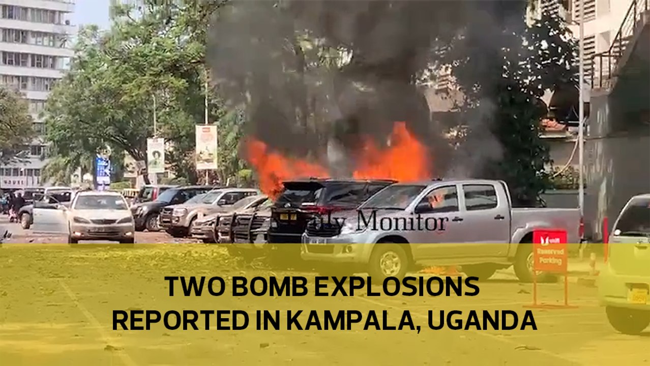 Two bomb explosion reported in Kampala, Uganda