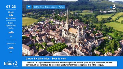 16/11/2021 - Le 6/9 de France Bleu Bourgogne en vidéo