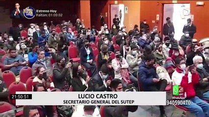 SUTEP acusa a Fenatep por filtración de respuestas del examen de maestros