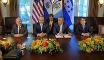 Presidentes de Honduras, El Salvador y Guatemala se reunieron con Obama
