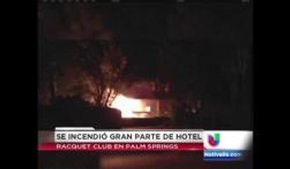Incendio en Palm Springs