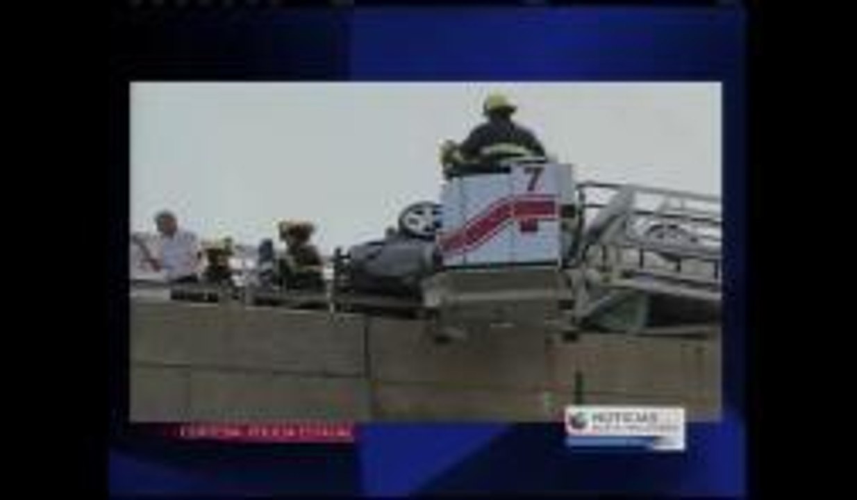 Worcester: Aparatoso accidente