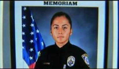Rinden tributo a policía de Escondido asesinada