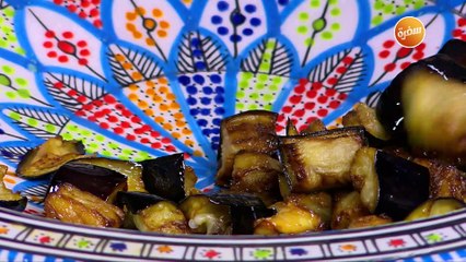 فلافل و باذنجان بصوص الطحينة بالزبادي | مروة مهنى