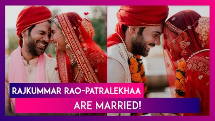 Télécharger la video: Rajkummar Rao-Patralekhaa Are Married: Wishes Pour In From Priyanka Chopra, Katrina Kaif, Alia Bhatt, Farah Khan & Many Others