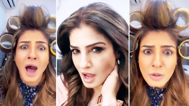 Check Out Raveena Tandon's 'Before' And 'After' Make-Up Video