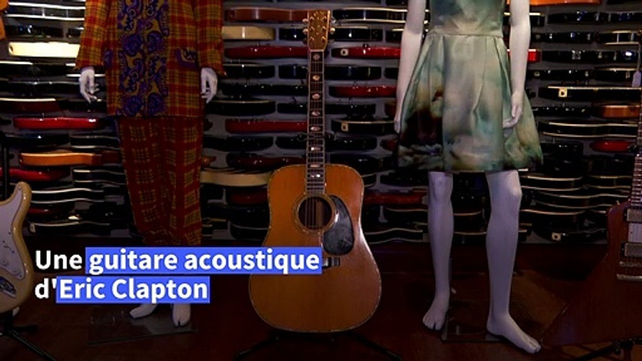 Un millier d'objets de légendes de la musique aux enchères à New York