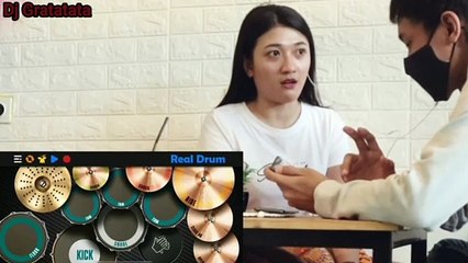 Dj gratatata _Remix full Bass ll Real drum ll Tik tok.