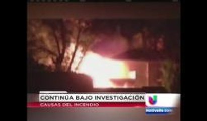 Investigan el incendio en el Racquet  Club Hotel