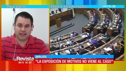 Analista sobre abrogación de la Ley 1386: “oficialistas y opositores buscaron lavarse la cara para evadir responsabilidades”