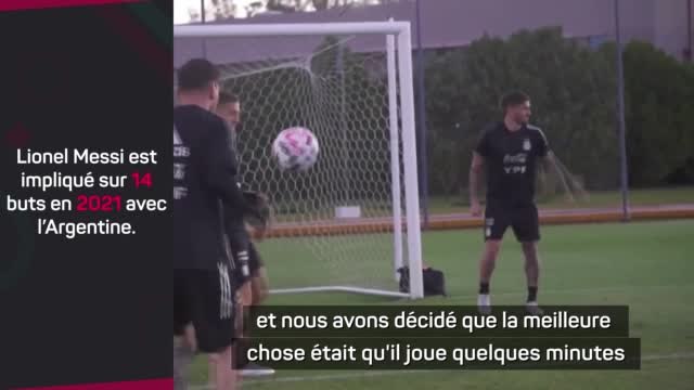 Argentine - Scaloni : Messi jouera contre le Brésil