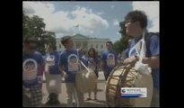 WA: Indocumentados protestan frente a la Casa Blanca