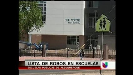 Robo en las Escuelas Públicas de Albuquerque