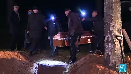Teenage Syrian laid to rest by Poland-Belarus border