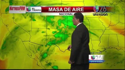 Pronostico del Tiempo: Martes 29 de Julio 10pm