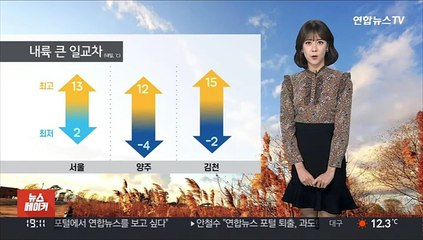 [날씨] 동해안 대기 건조 유의…전국 맑고 큰 일교차